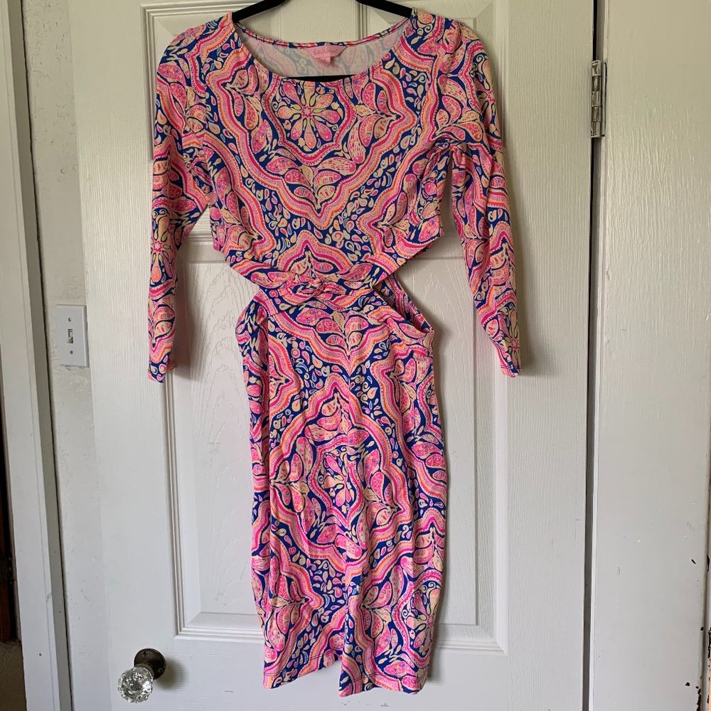 Lilly Pulitzer Waist Cut-out Dress